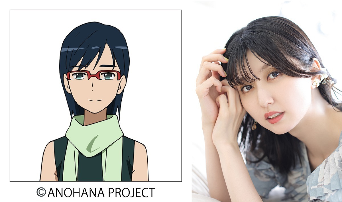 鶴見知利子(つるこ)アニメーション設定画／俳優　駒形友梨