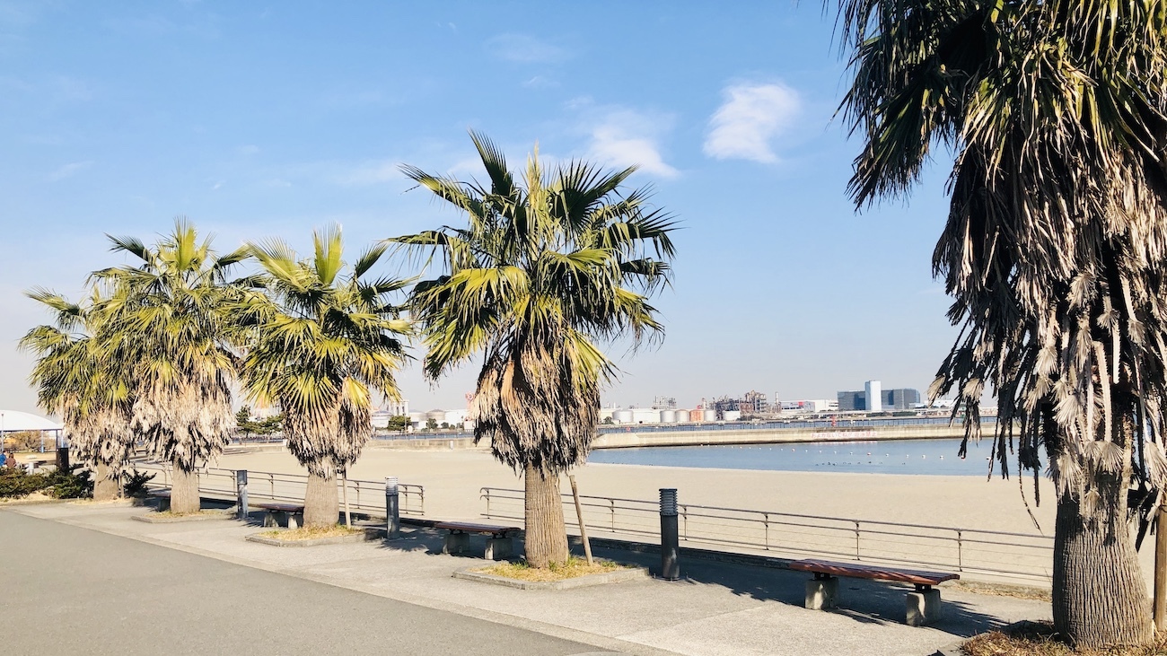 東扇島東公園 かわさきの浜