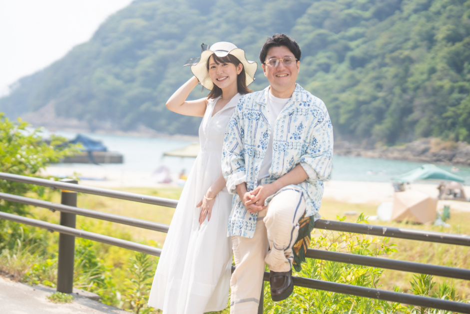 左から、阪田マリン、松室政哉