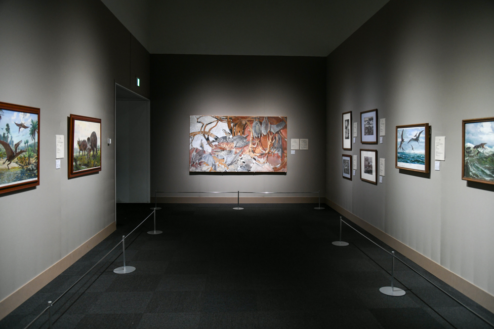 ズデニェク・ブリアンとマチュラン・メウの作品展示空間