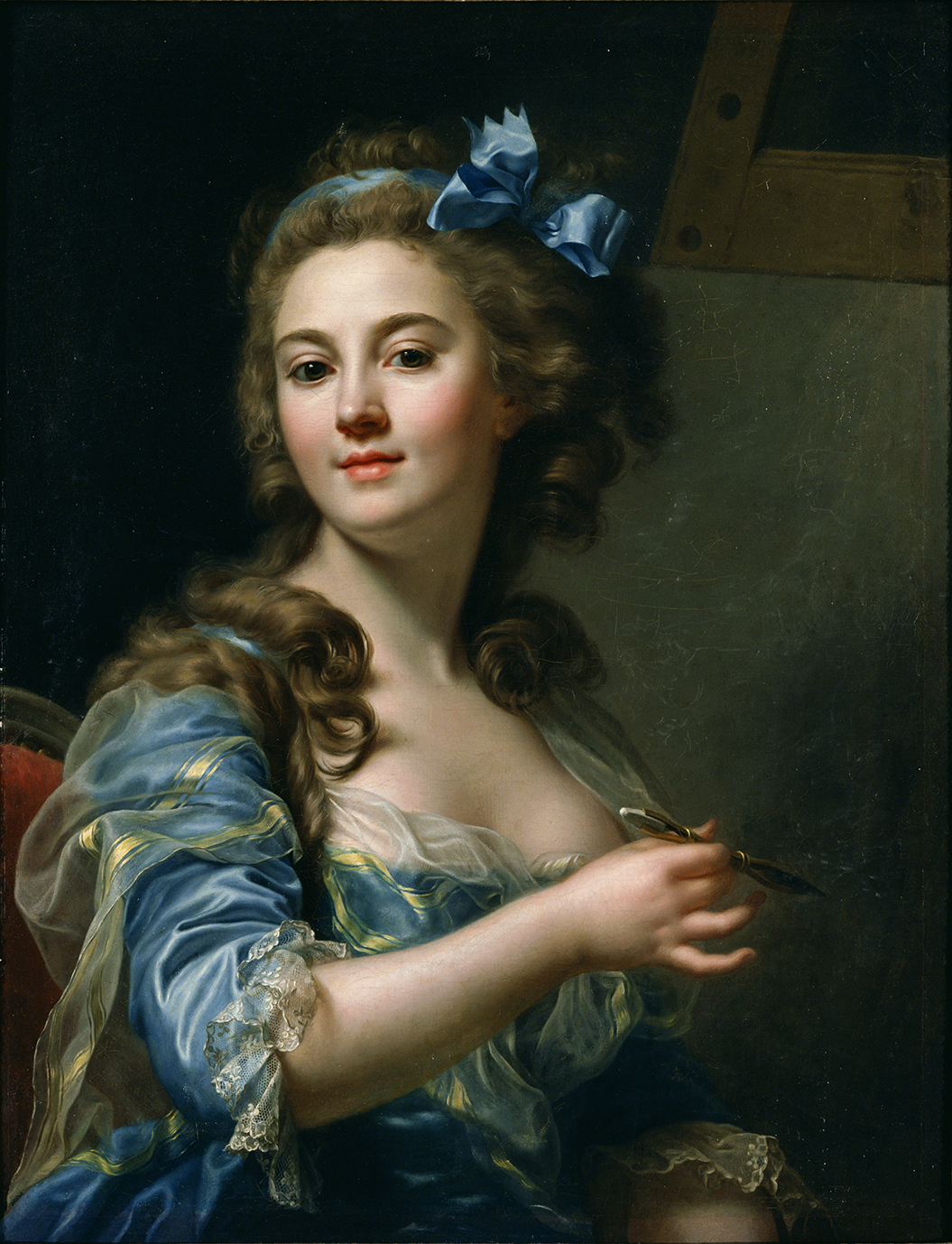 マリー＝ガブリエル・カペ「自画像」1783年頃、油彩／カンヴァス　国立西洋美術館