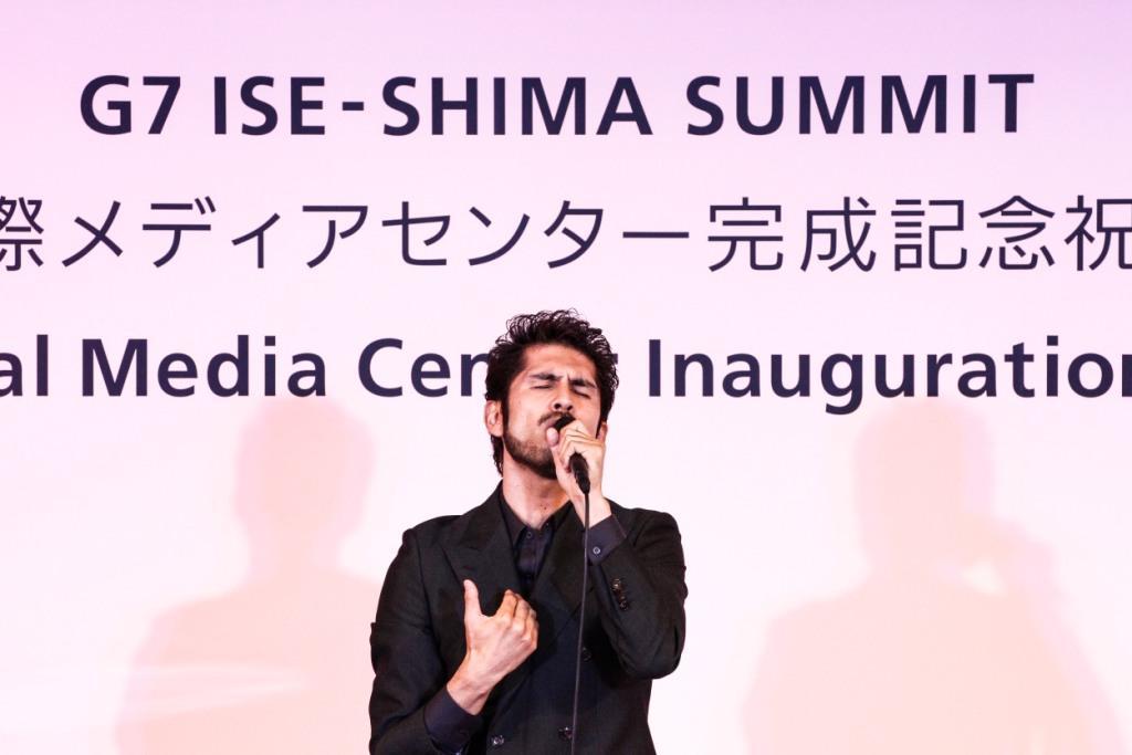 平井堅 G7大使館関係者らを前に伊勢志摩サミット16応援ソング Time を生歌唱 Spice エンタメ特化型情報メディア スパイス