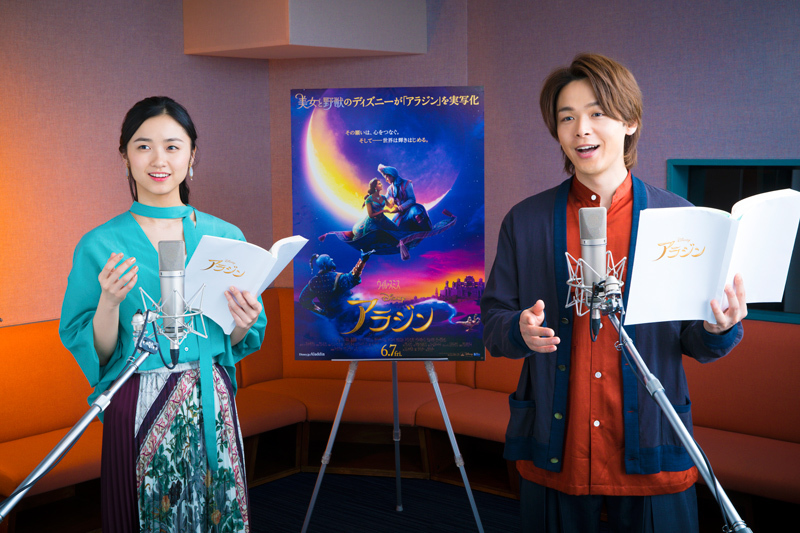 左から、木下晴香、中村倫也 （C）2019 Disney Enterprises, Inc. All Rights Reserved.