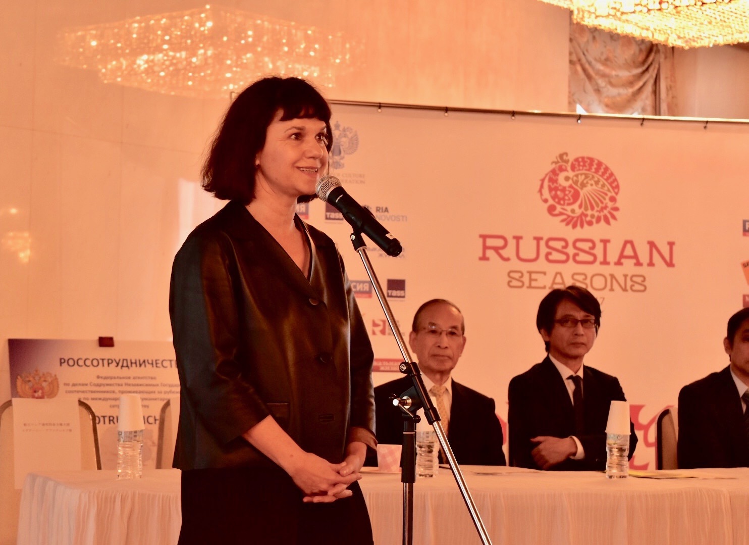 プーシキン美術館館長 マリーナ・ロシャク氏