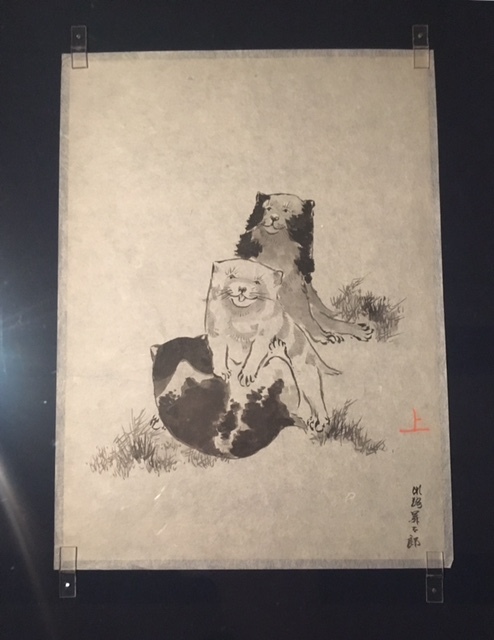 川端龍子≪狗子≫19世紀（明治時代）紙本・墨画 大田区立龍子記念館