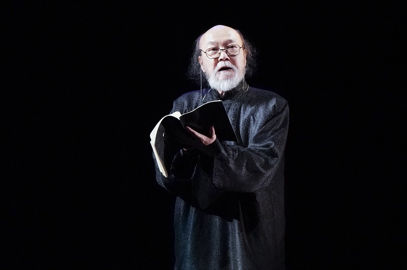 三島由紀夫生誕百年記念「近代能楽集」より朗読公演『邯鄲』 　　　　　　　　　　写真：友澤綾乃