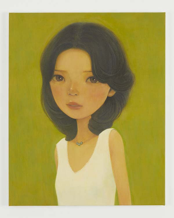 「Midori」   2017 acrylic on canvas　65.4 x 53.0 cm (C) Hideaki Kawashima