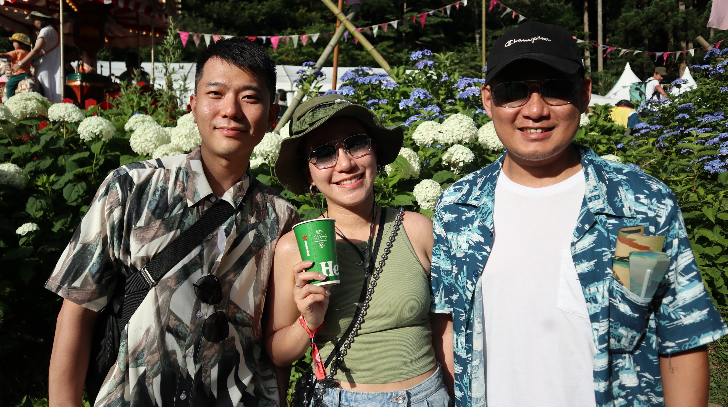 Lavonne, Ian, and Leo from Taiwan