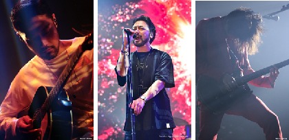 山田孝之、綾野剛、内田朝陽　THE XXXXXXが初ライブで感慨「…すげえ、ライブやってる」