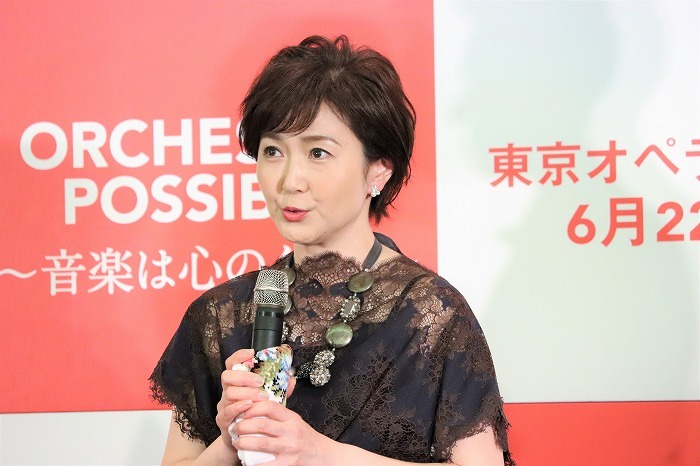 生稲晃子 私で良ければ力になりたい ヴァイオリニスト枝並千花が率いる新プロジェクト オーケストラ ポッシブル 会見 音楽は心のくすり をテーマに Spice エンタメ特化型情報メディア スパイス