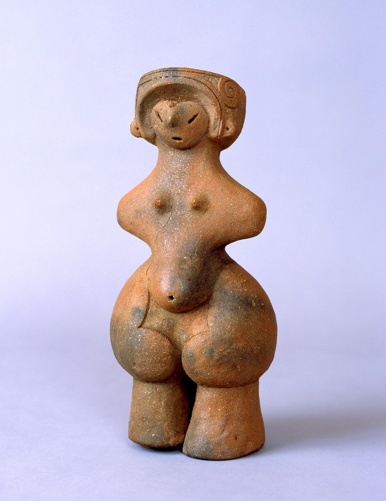 国宝　土偶（縄文のビーナス）　茅野市所蔵　尖石縄文考古館保管　展示予定期間：10月19日～11月14日