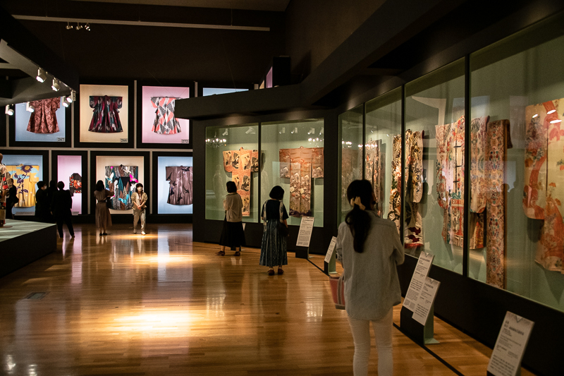 特別展『きもの　KIMONO』展示風景