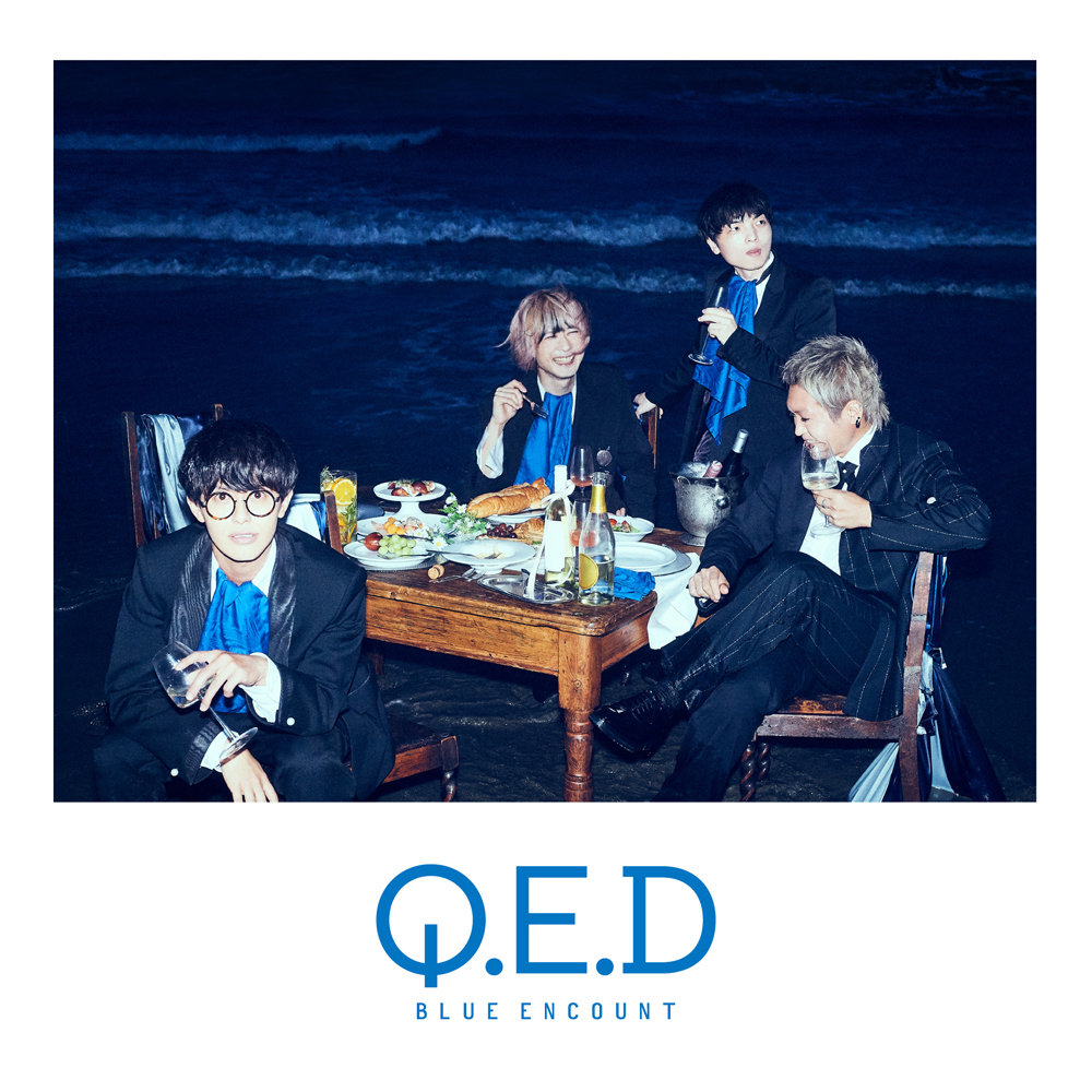 Blue Encount ニューアルバム Q E D の収録内容とアートワークを公開 Musicman