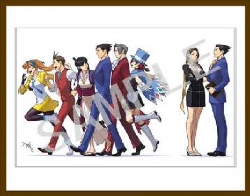 逆転裁判 15周年記念 逆転裁判画廊 アクリルキーホルダー 糸鋸 逆転裁判』15周年記念「逆転裁判画廊」が開催中！ | アニメイト