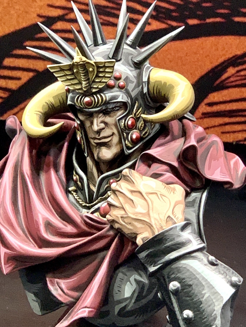  MAマン《北斗の拳　ラオウ　胸像》 C）武論尊・原哲夫／コアミックス 1983