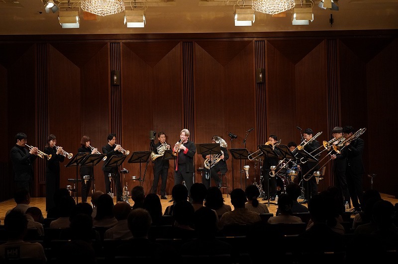 サントリーホール ARKクラシックス　2024：公演5　ARK BRASS （C)N.IKEGAMI