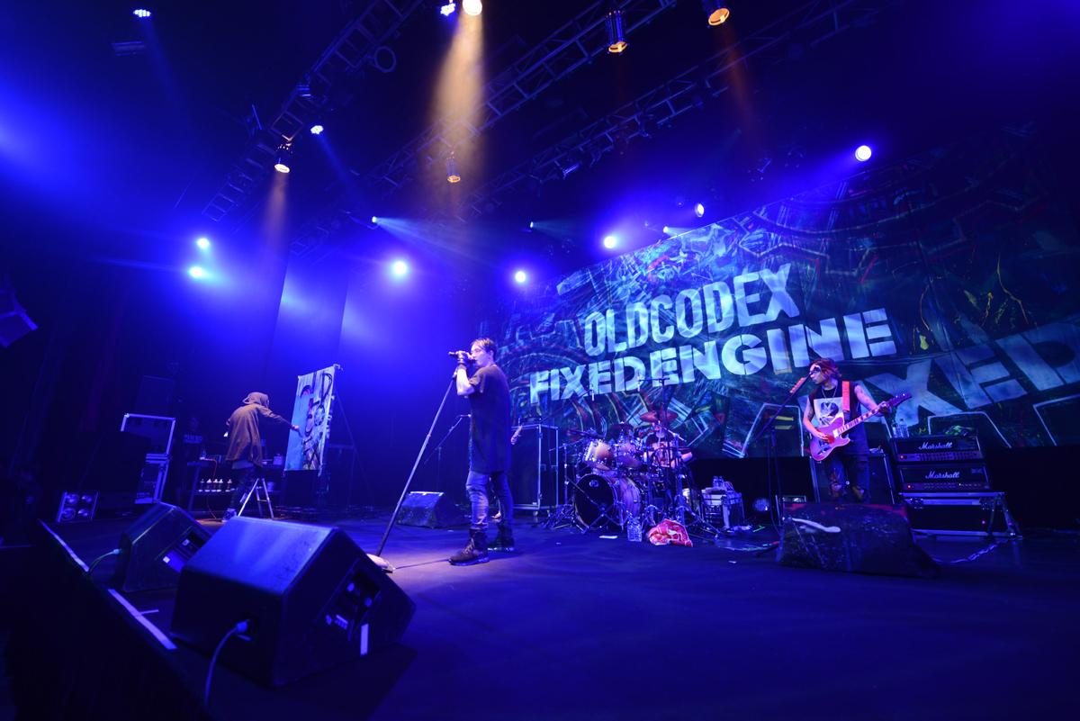 OLDCODEX・YORKE. 復帰！ 『OLDCODEX Tour2016-2017“FIXED ENGINE