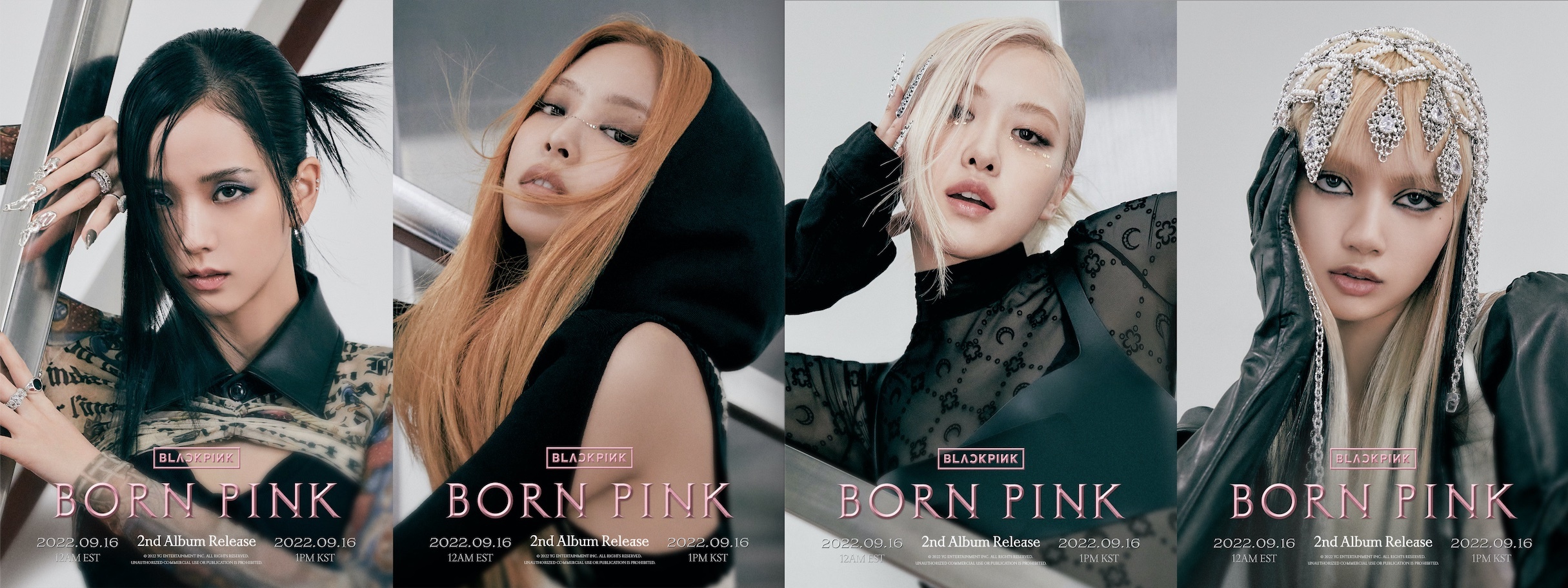 雑誌で紹介された BLACKPINK シーグリ - アイドル フォト ポストカード