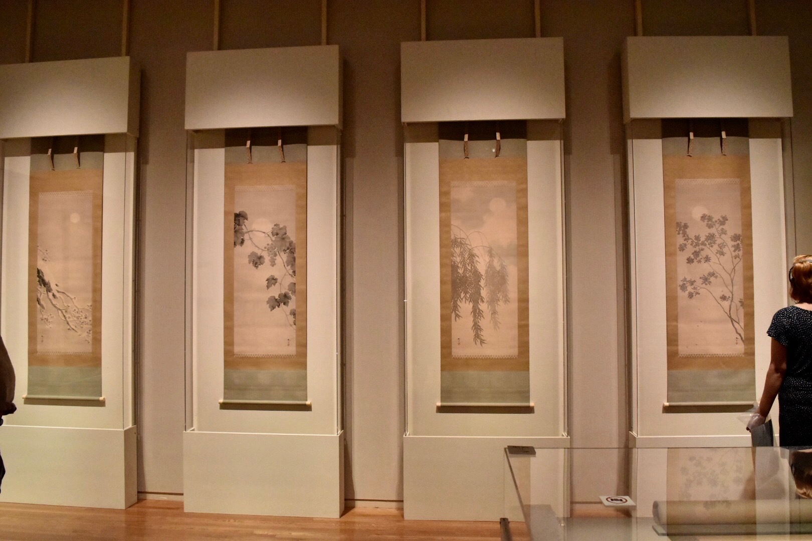 菱田春草 《月四題》 1909-10（明治42-43）年頃 山種美術館蔵