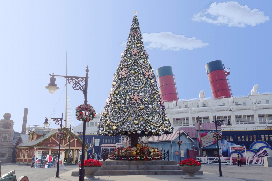 アメリカンウォーターフロントのクリスマスツリー 　※イメージ