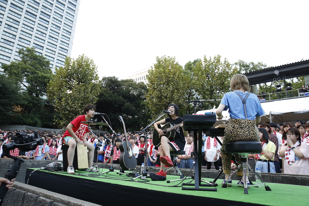 Shishamo 悔しさをバネに野音のステージで輝いた 3ヶ月ぶりのライブ Spice Goo ニュース