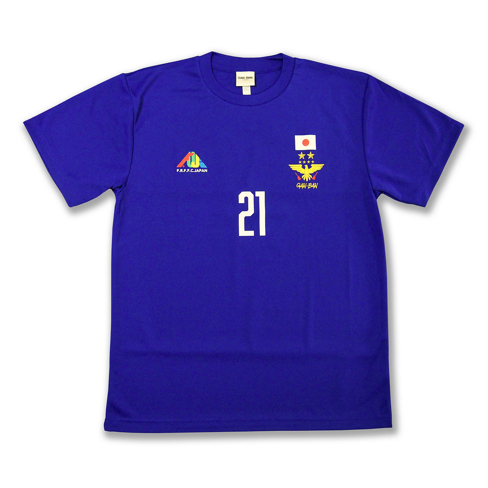 フジロック’21 × GAN-BAN サッカーTシャツ　 3,850 円（税込）