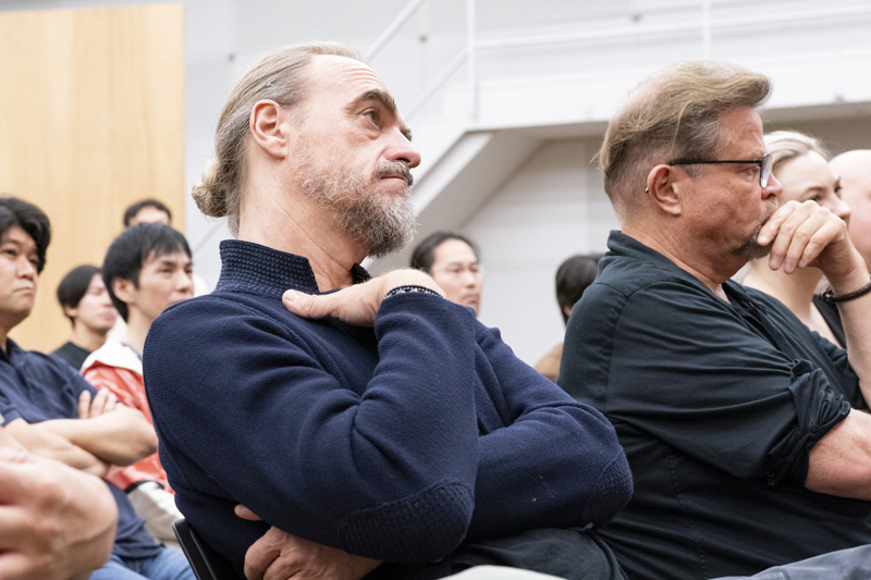 トーマス・ヨハネス・マイヤー（新国立劇場 稽古場にて）