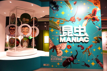 マニアックで摩訶不思議なムシの世界を一挙に紹介　アンガールズも登壇した特別展『昆虫 MANIAC』レポート