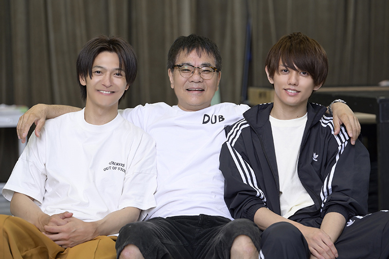 （左から）上田堪大、いとうせいこう、高橋怜也