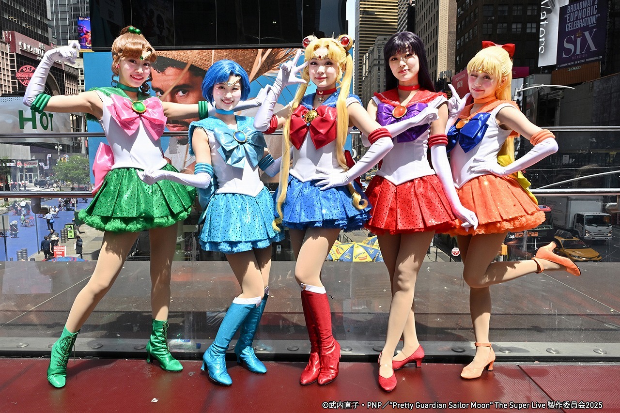 『“Pretty Guardian Sailor Moon” The Super Live』北米ツアーより