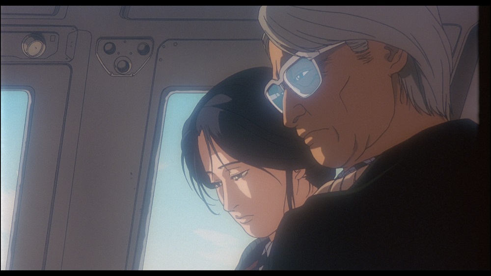 南雲と柘植 (C)1993 HEADGEAR／BANDAI VISUAL／TOHOKUSHINSHA／Production I.G