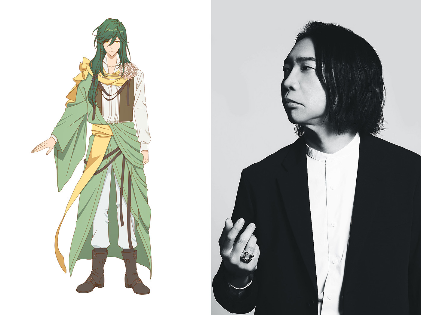 キース　CV：諏訪部順一 (C)ぷにちゃん・成瀬あけの／KADOKAWA／「悪役令嬢は隣国の王太子に溺愛される」製作委員会