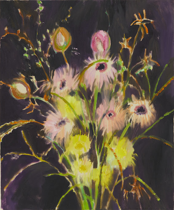 Bouquet de Février　2018　oil on canvas　65.2 x 54.1 cm　(C)Midori Sato