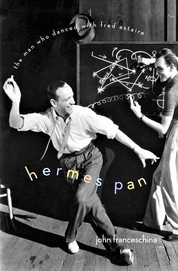 2012年に出版された、ハーミズ・パンの伝記「フレッド・アステアと踊った男」（洋書）。表紙の右がパン。なるほどそっくりだ。