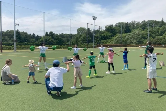 チアダンス体験：東京ヴェルディヴィーナス