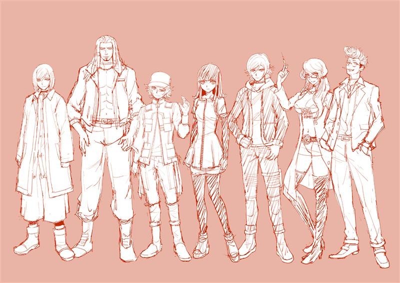 コミカライズラフ (C) ぴえろ・TooKyoGames／アクダマドライブ製作委員会 (C) 大柿ロクロウ／Rentaコミックス