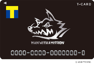 MAN WITH A MISSION - MAN WITH A MISSION  Tカード 値下げ MAN WITH A MISSION Tカード Tポイント 限定品 マンウィズ