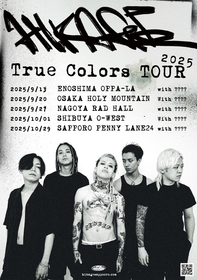 HIKAGE、自身最大規模の対バンツアー『True Colors TOUR 2025』を全国5都市で開催