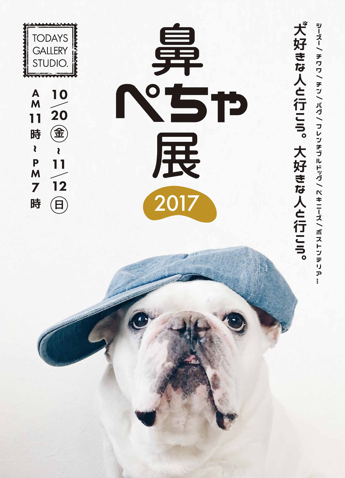 『鼻ぺちゃ展 2017』