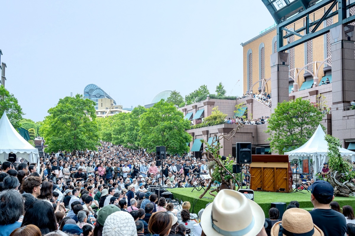 『EBISU Bloomin’ JAZZ GARDEN 2025』の様子