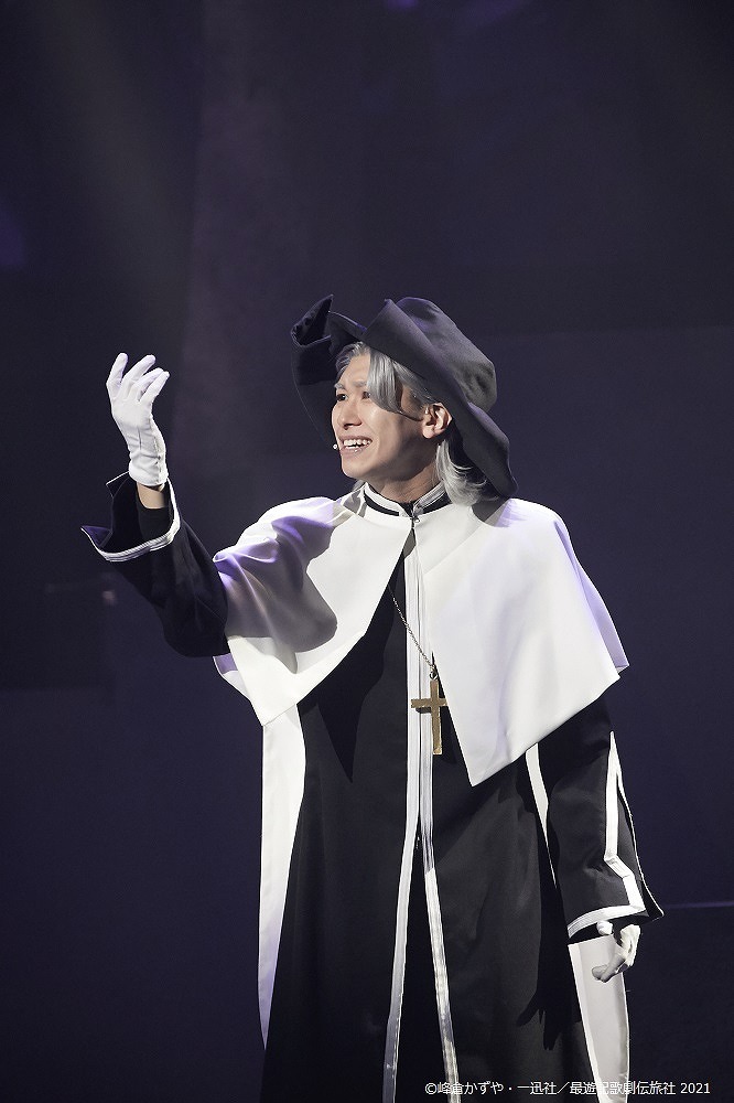 『最遊記歌劇伝－Sunrise－』大阪公演ゲネプロより  (C)峰倉かずや・一迅社／最遊記歌劇伝旅社 2021