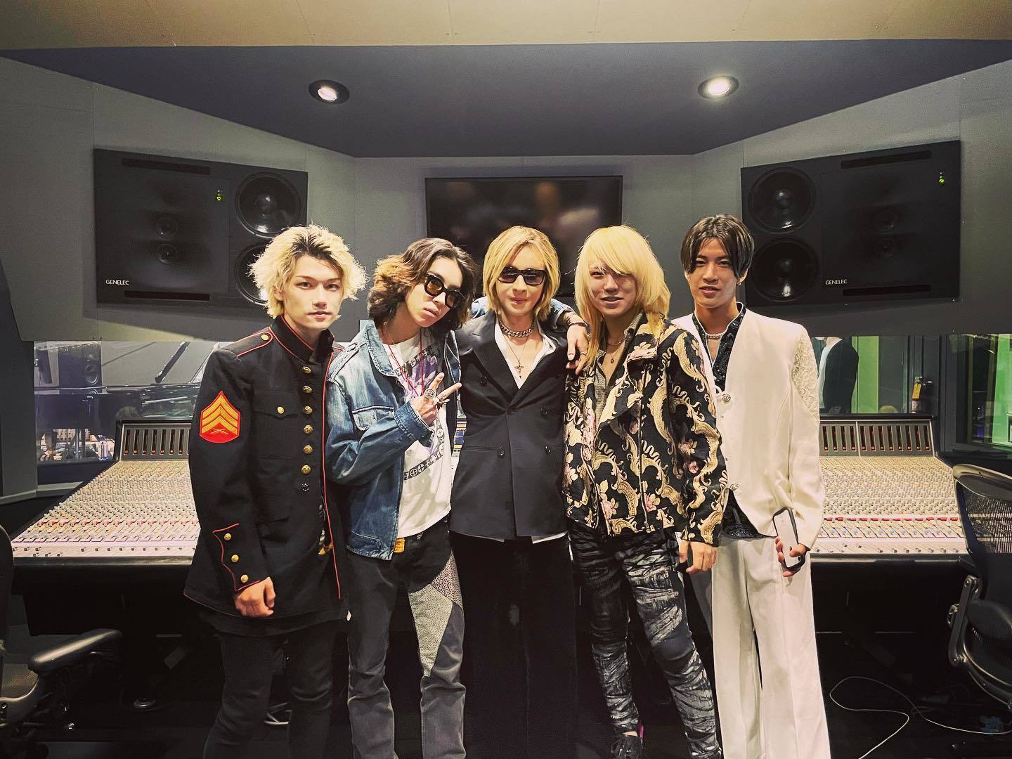 YOSHIKIとYOSHIKI SUPERSTAR PROJECT Xメンバー 日テレ『発表！今年