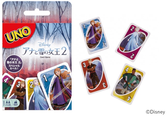 アナと雪の女王２ デザインのunoが登場 限定スペシャルカード フォース オブ ネイチャー も封入 Spice エンタメ特化型情報メディア スパイス