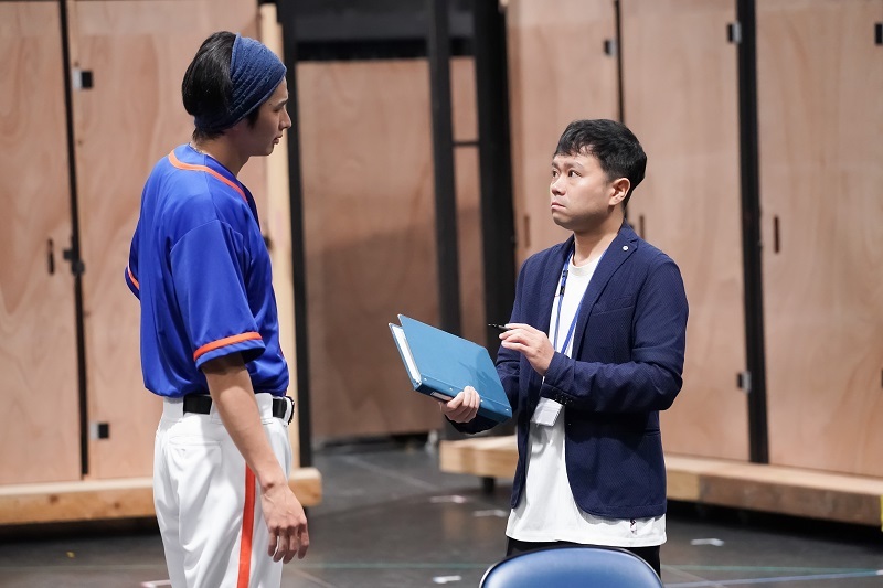 舞台『Take Me Out』2025　「ルーキーチーム」稽古場より