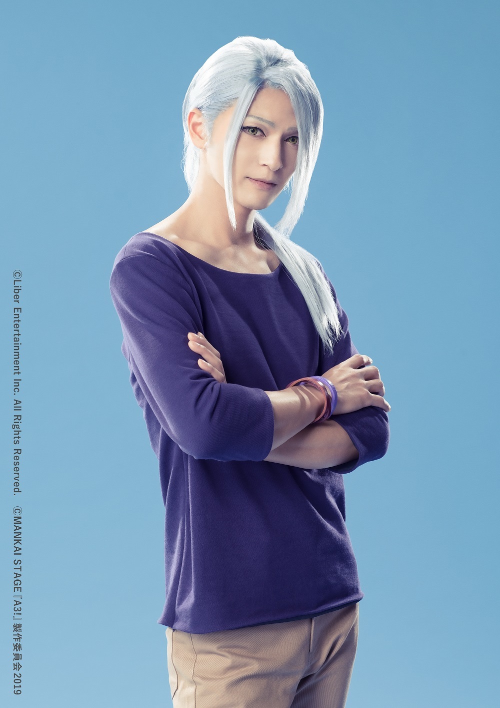 雪白 東 役 上田堪大 (C)Liber Entertainment Inc. All Rights Reserved. (C)MANKAI STAGE『A3!』製作委員会 2019