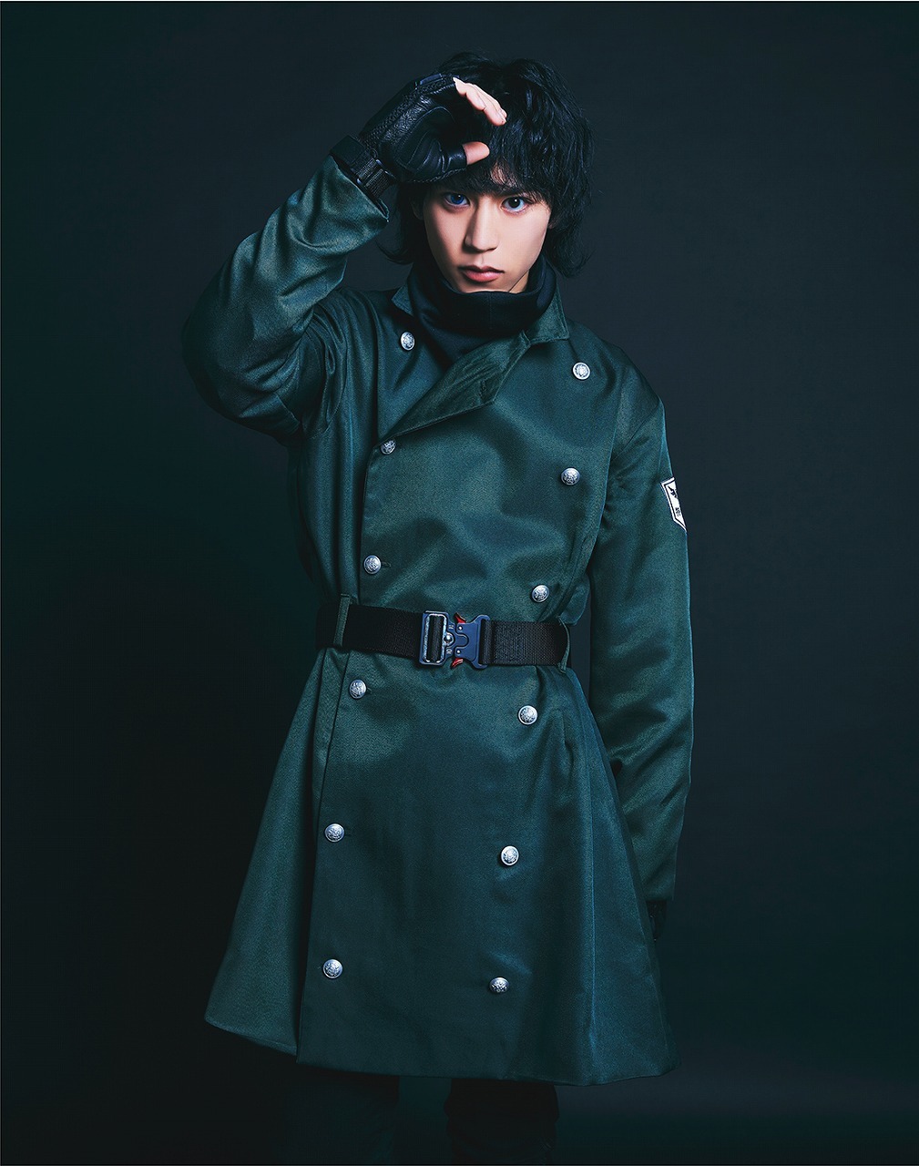 阿部快征　制服姿