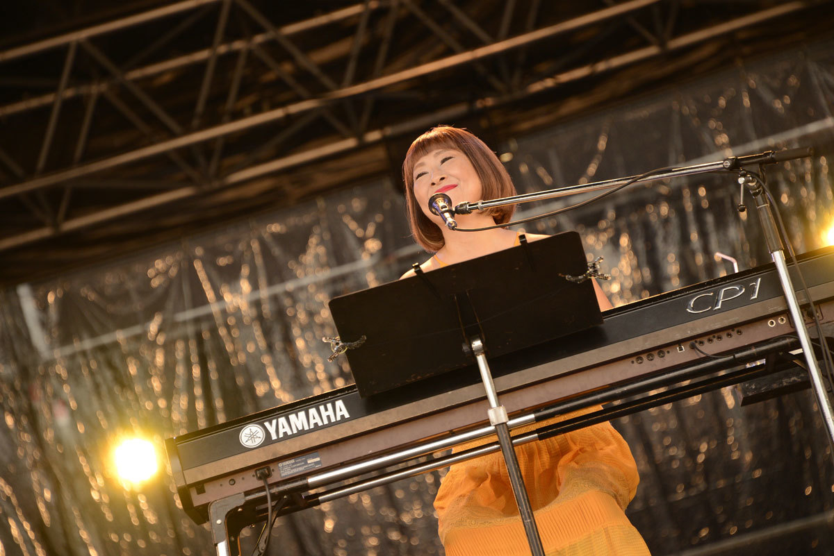 『京都音楽博覧会2016 IN 梅小路公園』矢野顕子 撮影＝久保憲司/KENJI KUBO