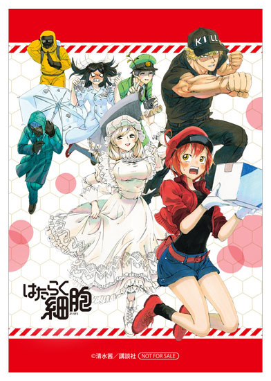 アニメイトが はたらく細胞 原作絵ブロマイドで日本赤十字社 血液センターとのコラボを応援 献血でさらに特製クリアファイル Spice エンタメ特化型情報メディア スパイス