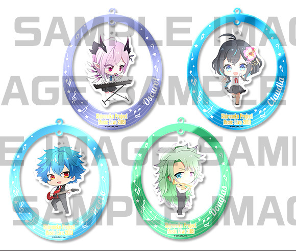 ゆらゆらキーホルダー（全6種）価格：1,100円（税込）※お一人様1会計につき6個まで