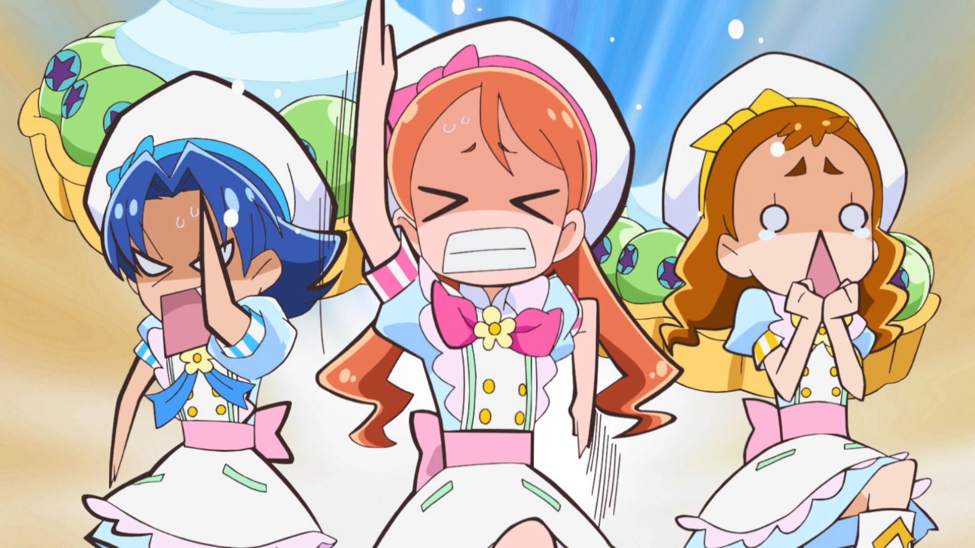 『映画キラキラ☆プリキュアアラモード パリッと！想い出のミルフィーユ！』 （Ｃ）2017 映画キラキラ☆プリキュアアラモード製作委員会